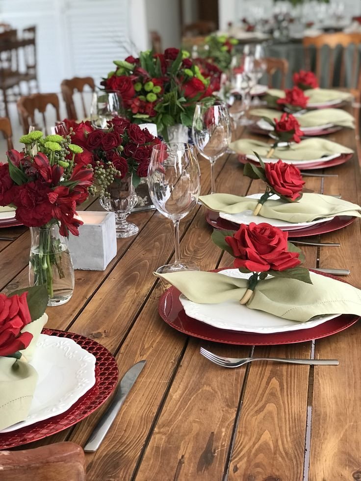 tren warna table decoration 2025