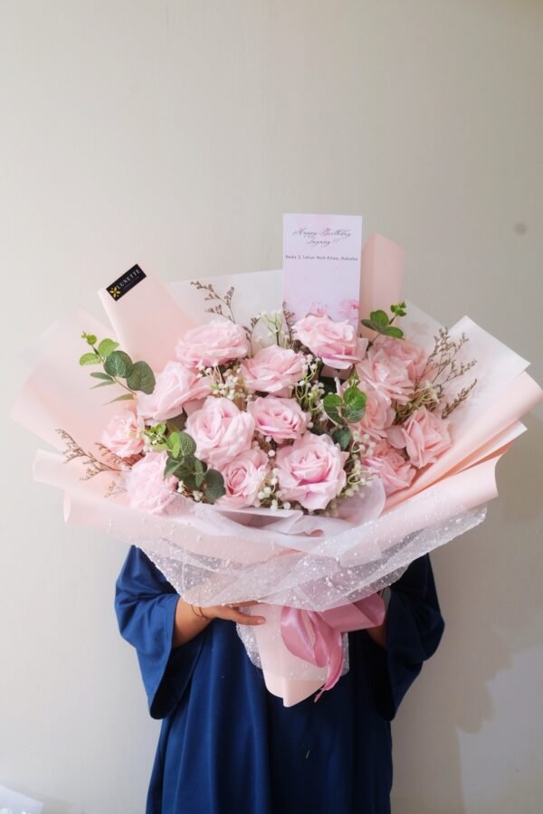 Buket Bunga Artificial Roses Premium – Xtra Large | Anniversary, Birthday, Graduation, Wedding