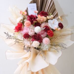 Standing Flower Artificial Mix & Dried – Tinggi 160 cm | Dekorasi Grand Opening & Event