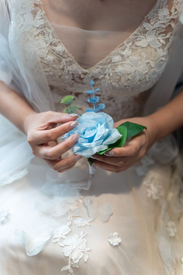 Wedding Bouquet Artificial – Buket Bunga Pengantin Custom Warna untuk Pernikahan - Image 3